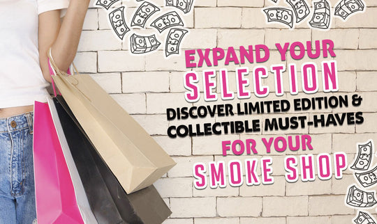 Erweitern Sie Ihre Auswahl: Entdecken Sie Must-Haves in limitierter Auflage und zum Sammeln für Ihren Smoke Shop von Got Vape Wholesale! 