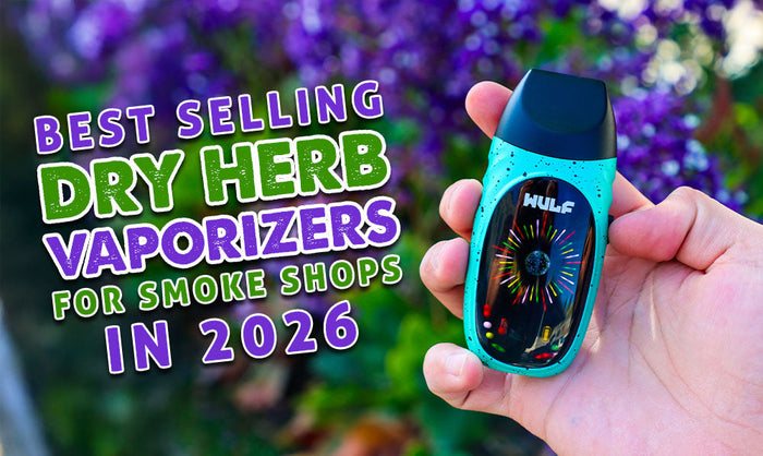 Vaporizadores de hierbas secas más vendidos para estancos en 2026 (Guía de compra al por mayor)
