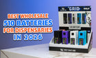 Die besten 510er Großhandelsbatterien für Apotheken im Jahr 2026