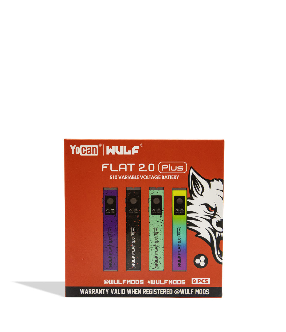 Wulf Mods Flat Plus 2.0 Variable Voltage Battery 9pk