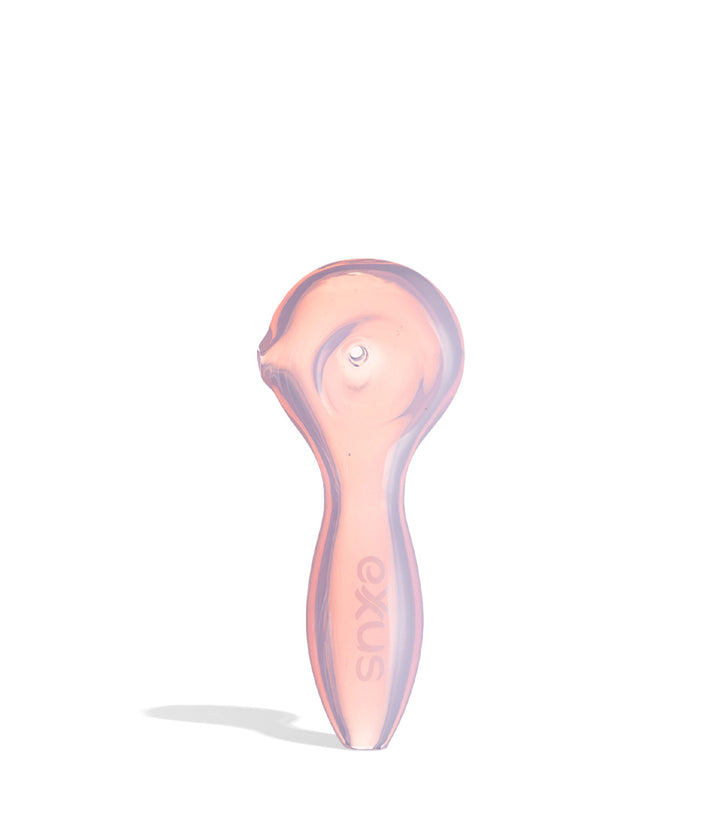 Pink Exxus Vape BUBL Hand Pipe 12pk Front View on White Background