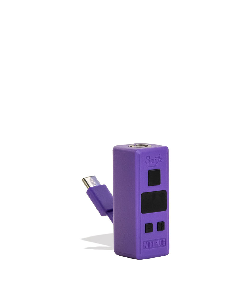 Purple Smyle Mini Plug Assorted 20pk Angle View on White Background