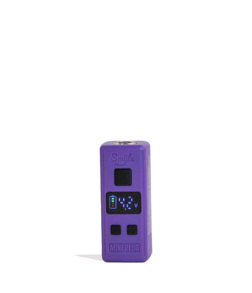 Purple Smyle Mini Plug Assorted 20pk Front View on White Background