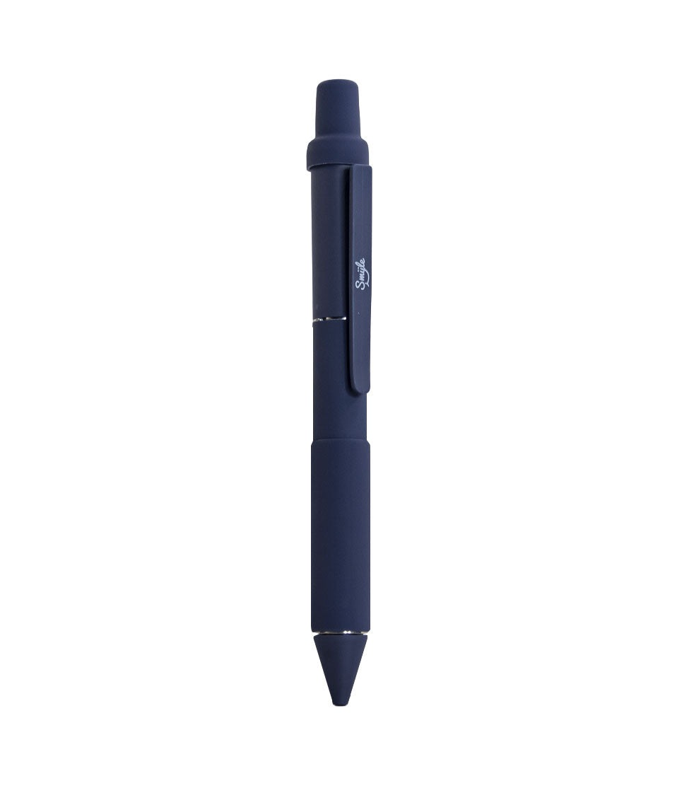Blue Smyle Penjamin Cart Pen Variable Voltage Battery Front View on White Background