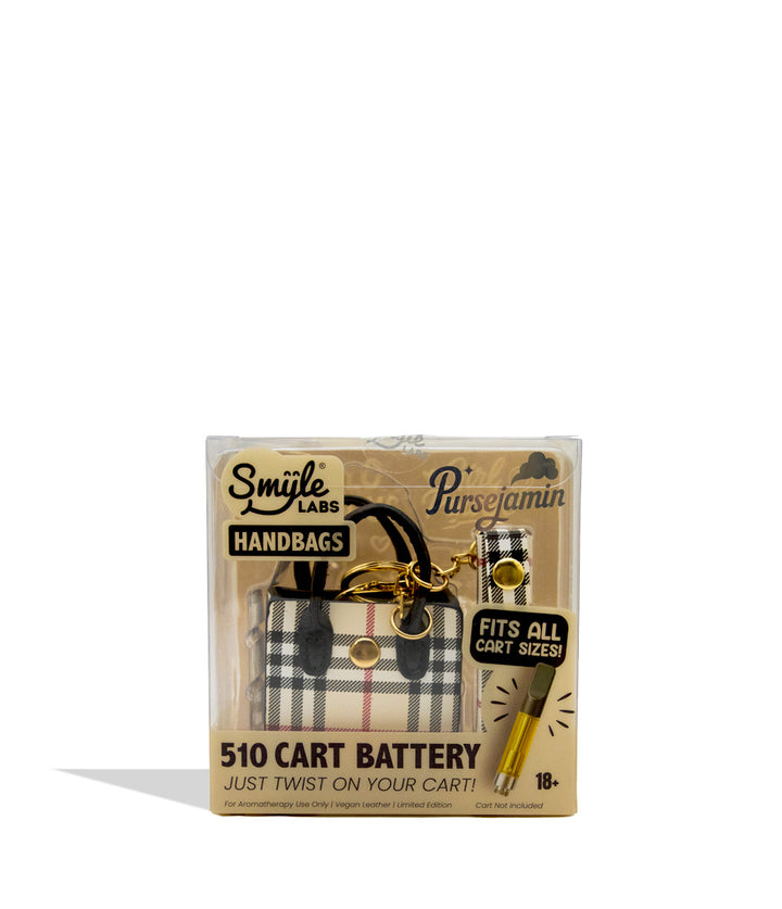 Smyle Pursejamin cartridge vaporizer box packaging front view on white background