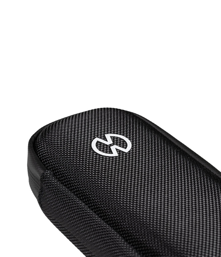 Alluring Black Storz & Bickel Veazy Travel Case Closeup View on White Background