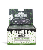 Schwarz-Grüne Spritzer