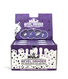 Lila-schwarze Spritzer