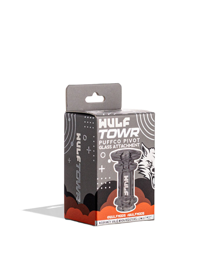 Wulf Mods Pivot Tops 45pc Countertop Display Smoke Towr Packaging front view on white background